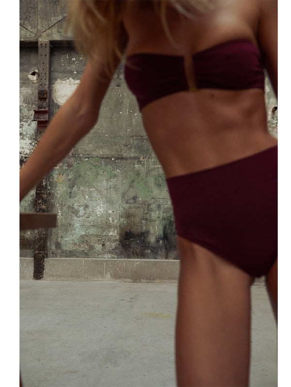 PAULA - Culotte haute - Uni mat