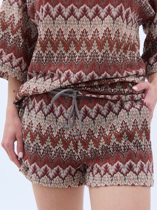 LENY - Short - Chevron