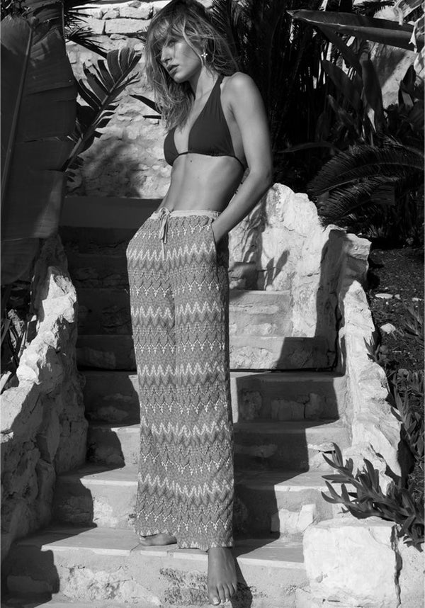 MAUD - Trousers - Chevron