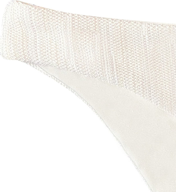 ROSE - Reversible bikini bottoms - Jacquard